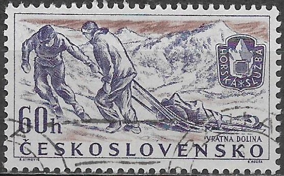 Československo u Mi 1017