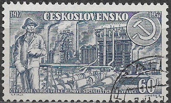Československo u Mi 1047