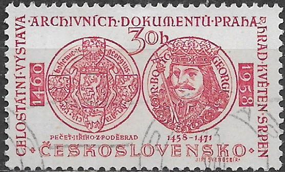 Československo u Mi 1073