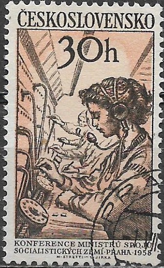 Československo u Mi 1083