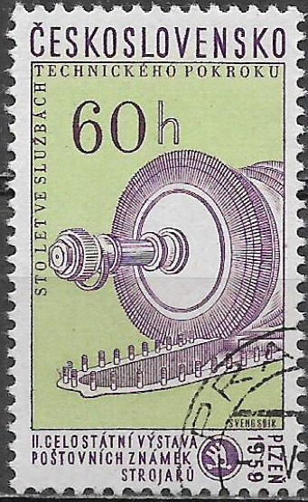 Československo u Mi 1134