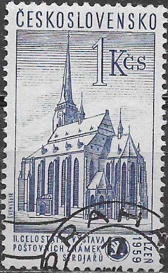 Československo u Mi 1135