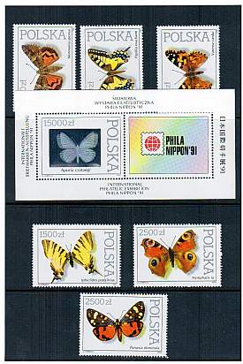 Polsko N Mi 3343-3349
