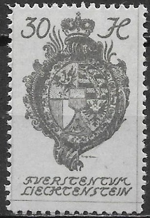 Lichtenštejnsko N Mi 0030