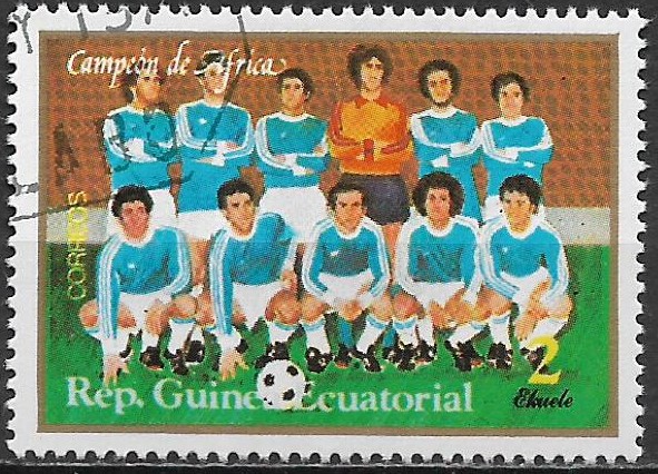 Rovníková Guinea u Mi  1086