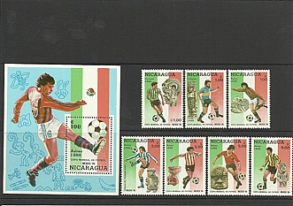 Nikaragua N Mi  2644-2651