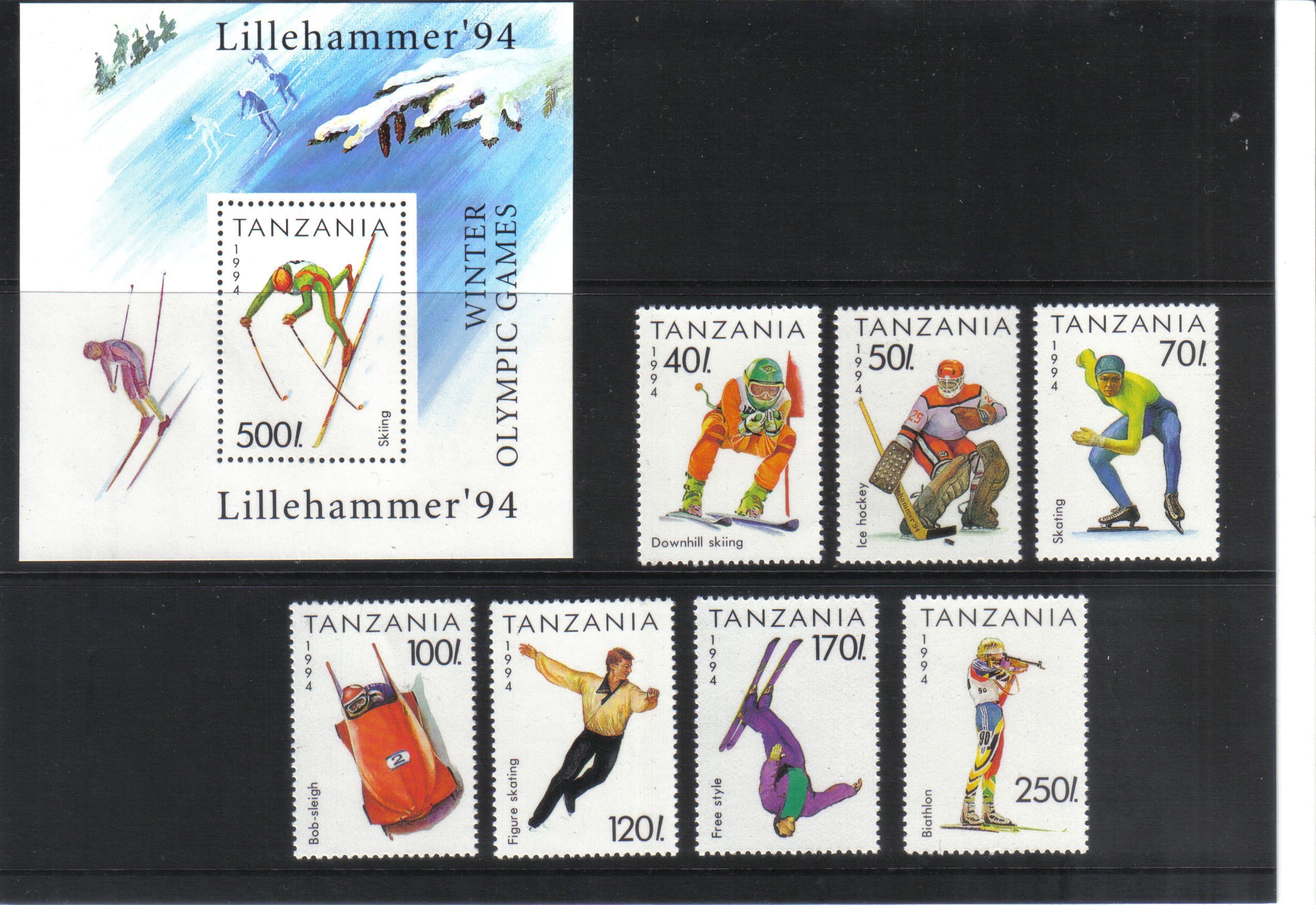 Tanzanie n Mi 1705-1712