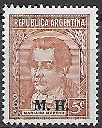 Argentina N Mi 0408 M.H.
