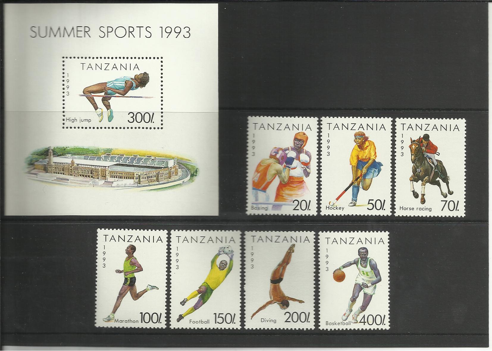 Tanzanie n Mi  1467-1474